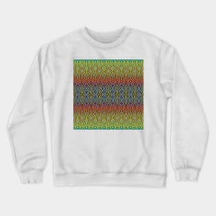 Colorful Ripples Crewneck Sweatshirt